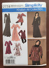 S-2774 Knit Dress Khaliah Ali Sewing Pattern Simplicity SZ 10-12-14-16-18 Uncut