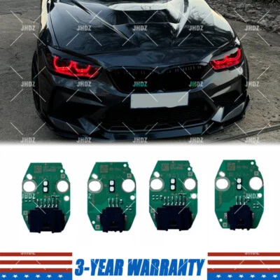 Placas LED DRL ojo de ángel rojo para BMW F20 LCI M140i M140iX M135i M135iX 2014-2019 Foto 1 de 3