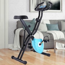 Fitnessgerät Fahrrad Cardio X Form Bike Indoor Cycling Trimmrad Heimtrainer LED
