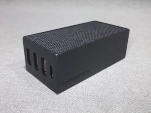 Native Union SMART 4 USB Wall Charger Grey US Plug - Picture 1 of 6