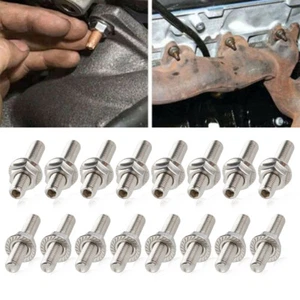 Juego de pernos colectores M8 x 1,25 x 50 mm para Ford E-350 Econoline 1997-2000 - Imagen 1 de 9