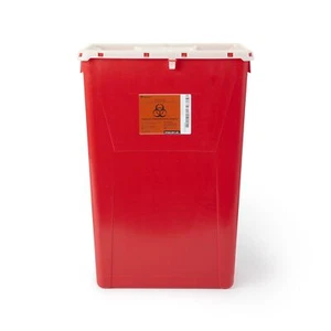AP Line Biohazard Waste Container, 18 Gallon, 13 x 17-3/10 x 24-4/5 Inch (CS/7) - Picture 1 of 2