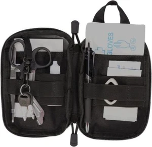 Tactical Molle EDC Pocket Organizer Bag Gadget Tools Utility Pouch Waist Pack - Picture 1 of 7