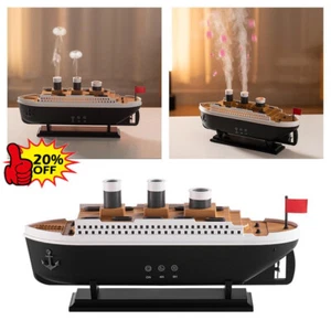 Titanic Style Ship Model Air Humidifier Decoration 250 ml Essential Oil Dif T4P9 - Picture 1 of 23