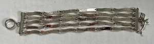 Vintage RLM Soho Robert Lee Morris Linked Bracelet Artisan - Picture 1 of 3
