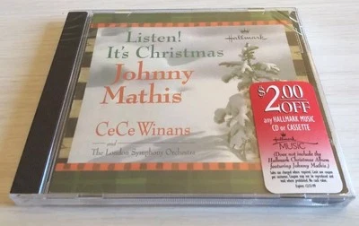 MATHIS, JOHNNY-Listen! Its Christmas  (UK IMPORT)  CD NEW & SEALED - Image 1 of 4