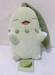 Pokemon Center Original Chikorita Schlaf Gute Nacht Plüschpuppe Höhe 11,8 Zoll - Bild 1 von 9