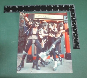 Foto Kiss Press anni 70 - Hollywood Wax Museum - stampata su carta Kodak - Foto 1 di 4
