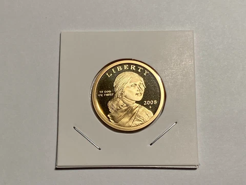 2008 S PROOF SACAGAWEA DOLLAR -DIRECTLY FROM PROOF SET Cover