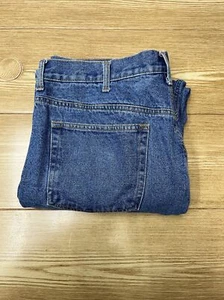 Pantalones de mezclilla para hombre RedHead 37X29 ropa de trabajo calce forrados ropa de trabajo recta - Imagen 1 de 21