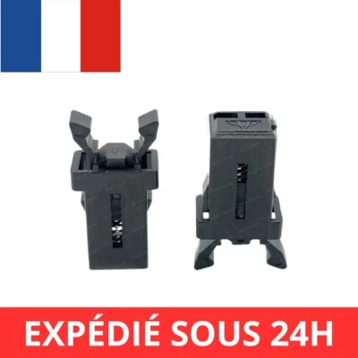 Lot de 2 KITCHEN MOVE Poubelle One touch Remplacement Compatible Push Loquet