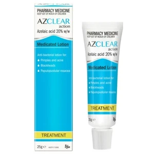 AZClear Action Medicated Lotion 25g Treatment for Pimples Acne Blackheads - Picture 1 of 1