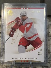 2007-08 SP Authentic Future Watch /999 Matt Ellis #174 Rookie RC Buffalo Sabres