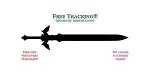 Zelda Master Sword, Link, Triforce, Nintendo, Sticker, Vinyl Aufkleber, Rupie, Navi - Bild 1 von 60