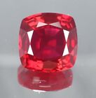 14X14 MM Natural Blood Red Ruby Cushion Cut Loose Gemstone GIT Certified
