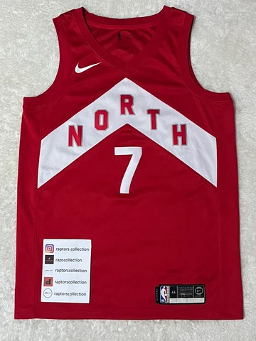 Like New Nike Toronto Raptors Kyle Lowry Earned Edition Swingman Jersey M 44! Cover