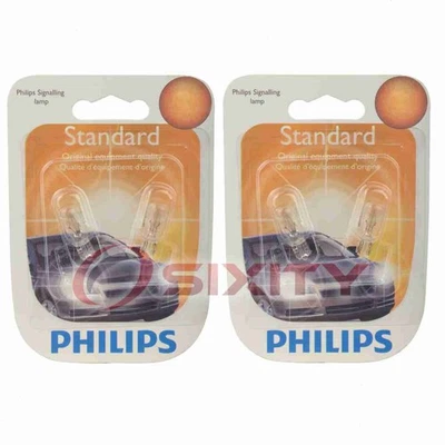 2 pc Philips Map Light Bulbs for Pontiac Grand Prix 1990-1996 Electrical cm - Image 1 of 4