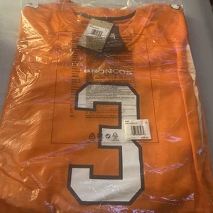 Denver Broncos Jersey 3XL Russell Wilson Mens Nike Orange NWT - Picture 1 of 5