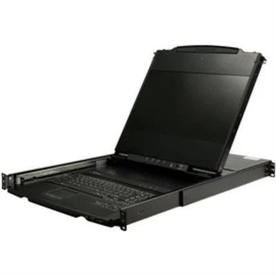 StarTech 17 HD Rackmount KVM Console - Dual Rail - DVI & VGA Support - Rackmount - Image 1 of 4