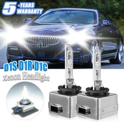 Para BMW 650i 2012-2015 D1S HID Xenón Faros Bombillas Repuesto 6000K Foto 1 de 4