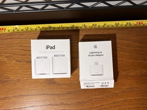 Apple iPad Camera Connection Kit SD Card & USB Adapters A1362 A1358 & Lightning - Picture 1 of 9