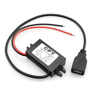 Konwerter DC DGZZI Buck Moduł 12V na USB 5V 3A DC-DC Konwerter Step Down - Zdjęcie 1 z 5