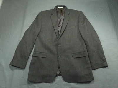 Blazer Ralph Lauren Para Hombres 42 Marrón Lana Abrigo Chaqueta Pata de Gallo Foto 1 de 4