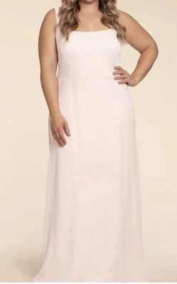 Vestido formal Hayley Paige W904, talla 20, rosa Foto 1 de 3