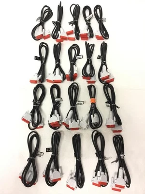 110x Samsung DVI Male to Male cable BN39-00246W W/ Port Caps, WORKING, FREE SHIP - Image 1 of 4