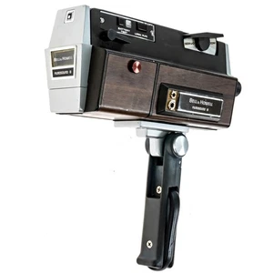 Cámara de película vintage Bell & Howell Filmosound 8 carga automática 8 mm - FUNCIONA - Imagen 1 de 7