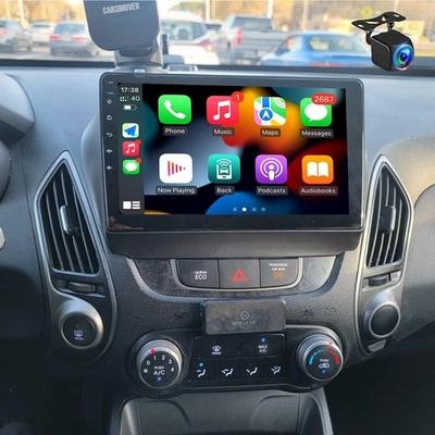 10,1» автомобильный стерео радио GPS навигатор Carplay 4 + 64G для 2010-2015 Hyundai Tucson Ix35 - Изображение 1 из 4