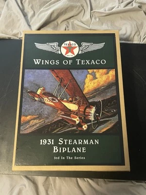 Wings of Texaco 3rd Edition -  1931 Stearman Biplane ERTL Diecast (New In Box) - Image 1 of 4