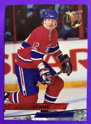 1993-94 Fleer Ultra Mike Keane #196 (Condition? You be the judge.) - Image 1 of 2
