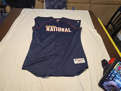 Vintage Authentic Majestic MLB 2000 National All Star Jersey Griffey, Bonds Sosa - Image 1 of 4