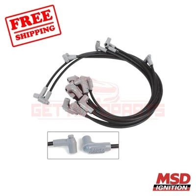 Juego de cables de bujía MSD para Chevrolet Corvette 75-1982 Foto 1 de 2