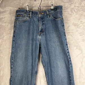 Lee Relaxed Straight Leg Jeans Herren Blau Denim Größe 33x30 - Bild 1 von 8