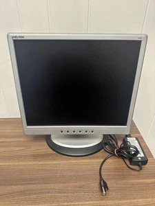 Polyview 19 Inch V293 LCD Monitor VGA 8E - Picture 1 of 3