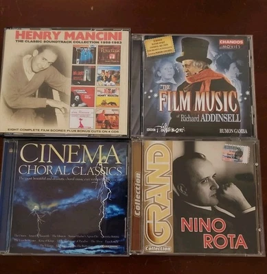 SOUNDTRACK Composers 7-CD Lot-Mancini,Rota,Addinsell,Cinema Choral Classics VG+ - Image 1 of 4