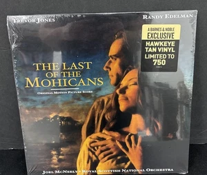 The Last of the Mohicans Soundtrack / Score Barnes & Noble Tan Colored Vinyl NEW - Picture 1 of 3