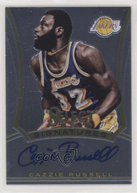 2013-14 Panini Select Signatures Cazzie Russell #4 Auto - Image 1 of 2