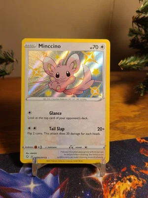 Minccino Shiny Holo Rare Shining Fates SV093/SV122 Near Mint Condition - Image 1 of 2