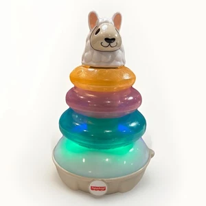 Fisher Price Linkimals Lichter & Farben Lama lehrt Farben Stapeln Baby Spielzeug - Bild 1 von 7