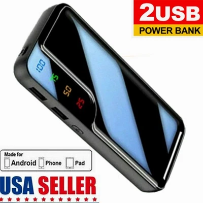 Carregador de bateria externo portátil USB Power Bank 9000000mah carregamento rápido - Imagem 1 de 4