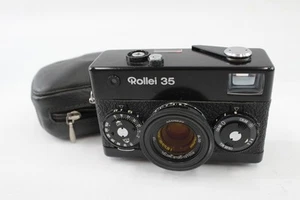 Rollei 35 Vintage Compact Film Camera Working w/ Tessar 40mm F/3.5 Lens - Picture 1 of 7
