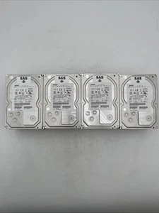 Lot of 4x HGST 2TB 7.2K RPM SAS 6Gb/s 3.5" HD 0F19473 HUS724020ALA640 (EB-1642) - Picture 1 of 4