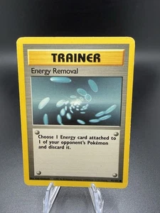 Pokemon TCG - Energy Removal 92/102 - Base Set 1999 - Picture 1 of 2