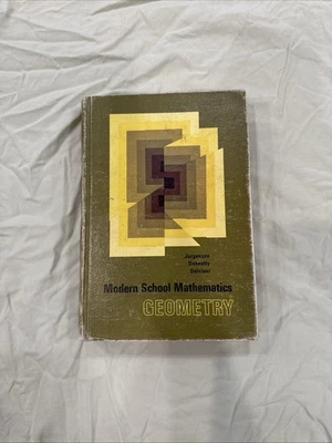 TEACHERS EDITION-  Modern School Mathematics Geometry - By Mary P. Dolciani - Image 1 of 4