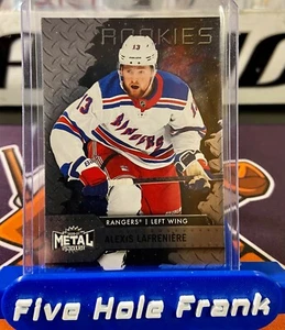 2020-21 Skybox Metal Universe Alexis Lafreniere Base Rookies SP #150 - Picture 1 of 3