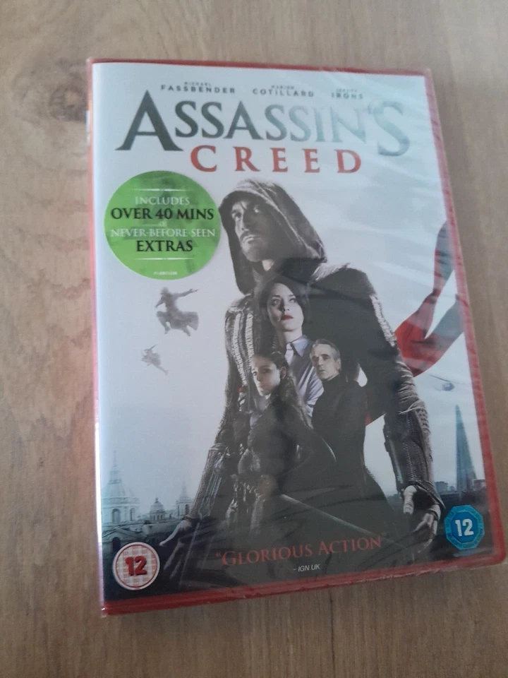 Assassin's Creed DVD Brand New And Sealed - Image 1 of 1