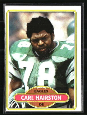 Carl Hairston 1980 Topps #92  Football Card - Image 1 of 2